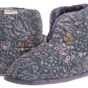 Dearfoams Women's Sara Velour Bootie Slippers
